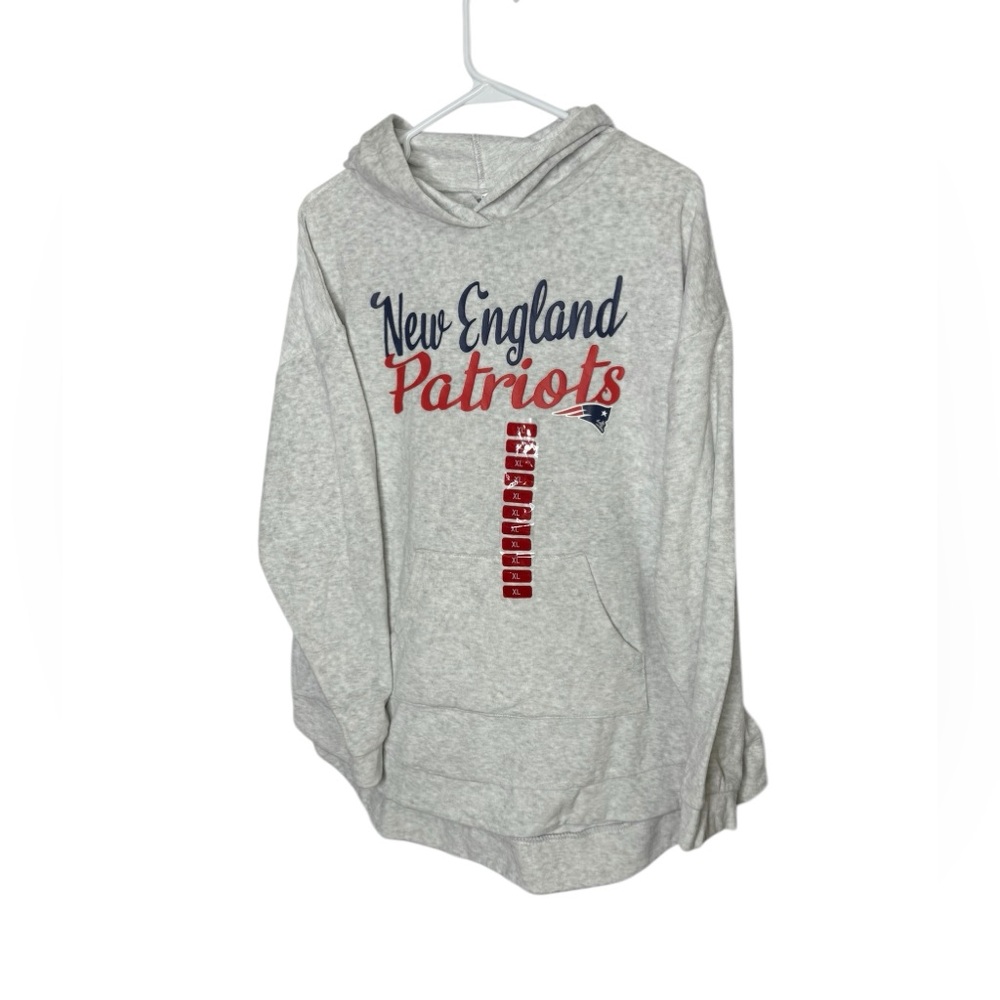 NFL New England Patriots Funnelneck Pullover size XL